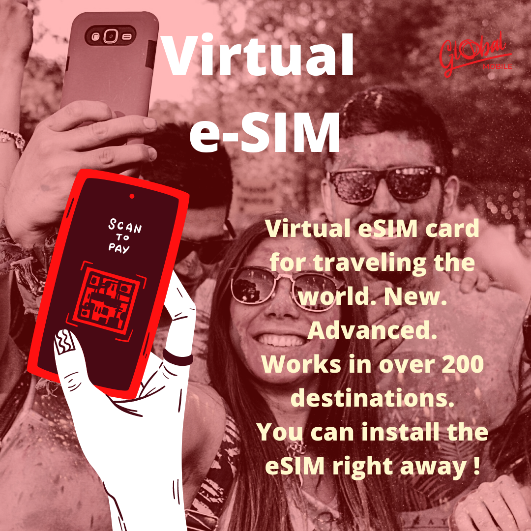 Virtual International Global eSIM - Travel the World in Peace