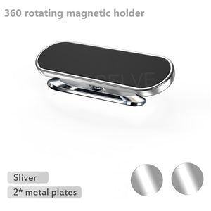 Open image in slideshow, Magnetic Car Phone Holder Rotatable Mini Strip Shape Stand
