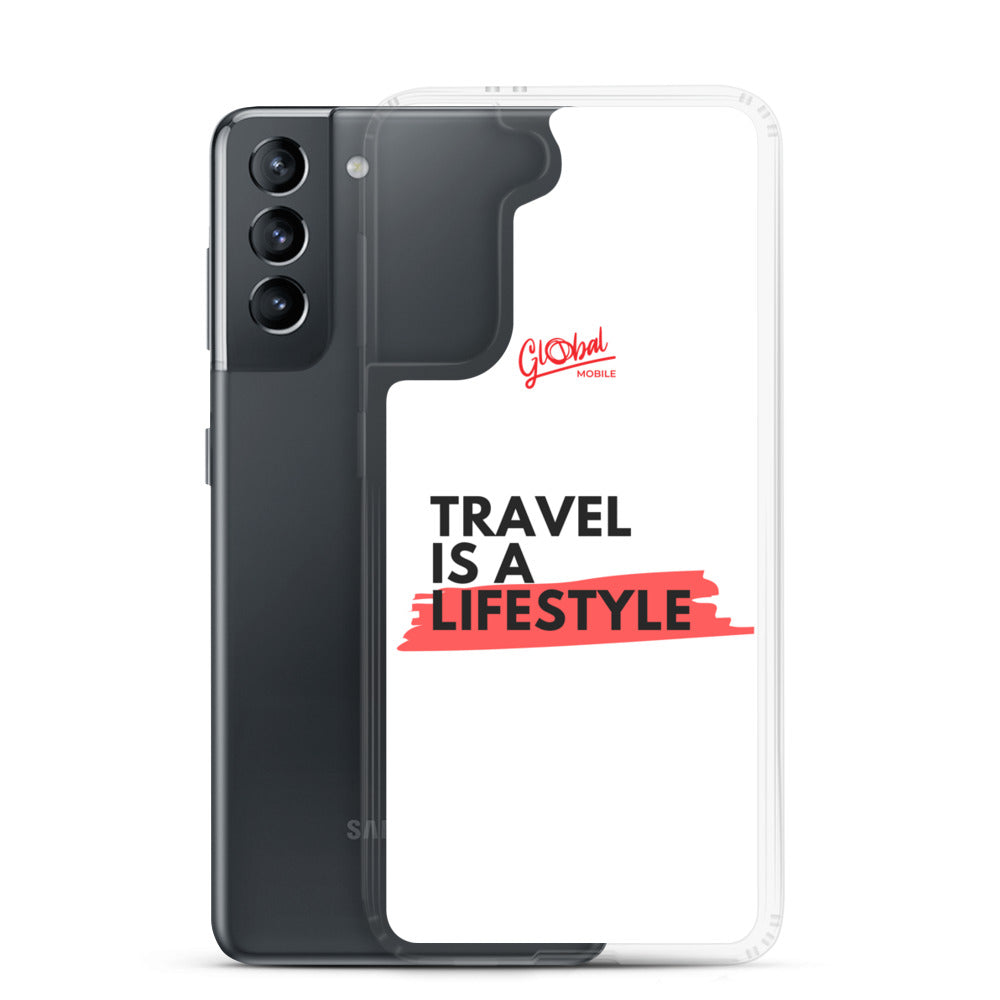 Samsung Phone Case "Travel is a Lifestyle"